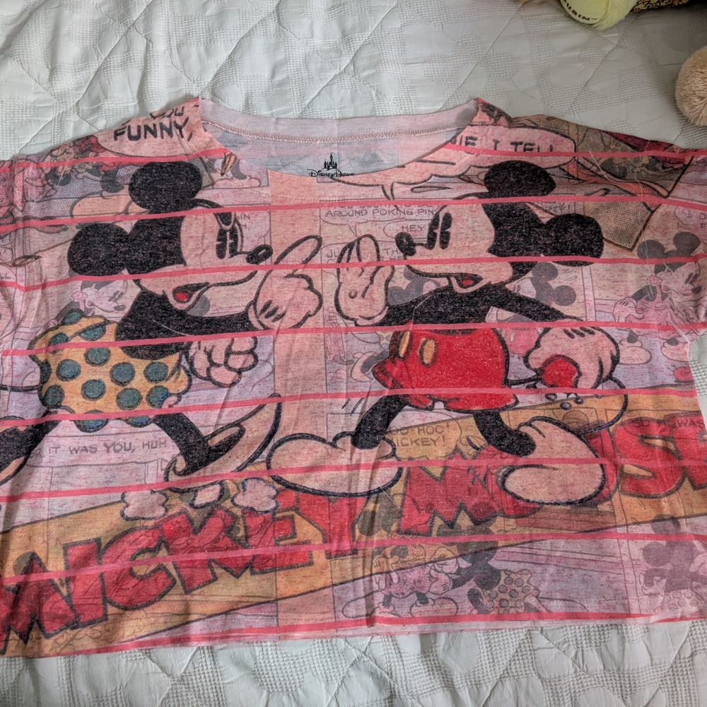 Disney Parks Pink Graphic Tee